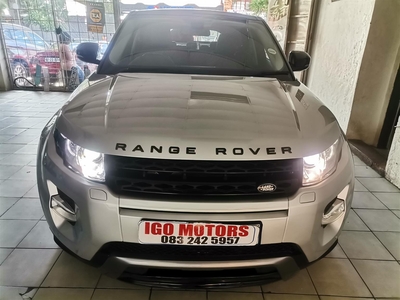 2013 Range Rover Evoque SD4 Automatic Mechanically perfect with S Book