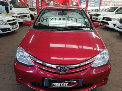 2020 TOYOTA ETIOS 1.5 XI WITH ONLY 40333KM'S SHOW CARS