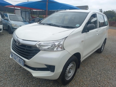 Used Toyota Avanza 1.3 S Panel Van for sale in Gauteng