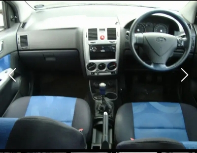 1.4 Hyundai Getz ,model 2007 ,colour white ,mileage ,manual car.