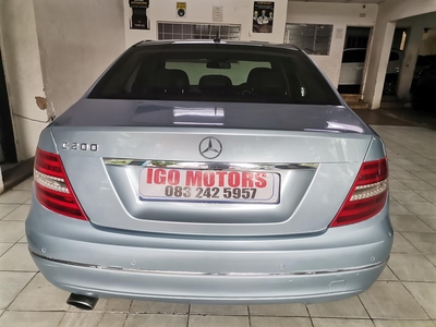 2013 MERCEDES BENZ C200 AUTOMATIC 121000KM Mechanically perfect with Spare Key
