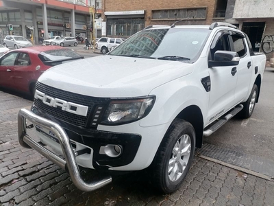 2015 Ford Ranger 3.2 TDCi Wildtrak 4x2 D/Cab, White with 132000km available now!