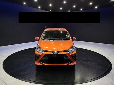 9.	2021 Toyota Agya 1.0