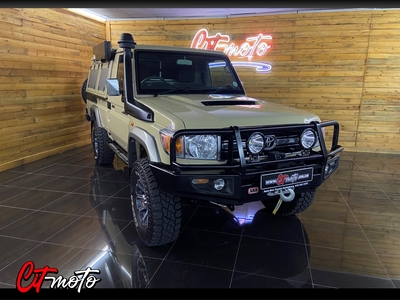 2019 Toyota Land Cruiser with a very low mileage with some extras.