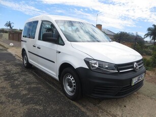 2019 Volkswagen Caddy Crew Bus 1.6i, White with 83000km available now!