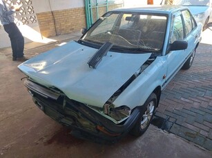 Toyota Corolla 1.3 Manual 4 Speed Accident Damage