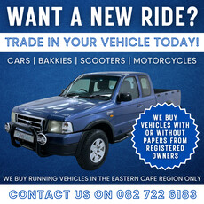 WANT A NEW RIDE?
