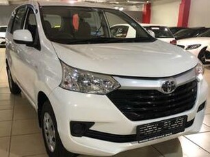 Toyota Avanza 2018, Manual - Pietermaritzburg