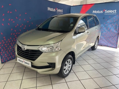 Used Toyota Avanza 1.5 SX Auto for sale in Free State