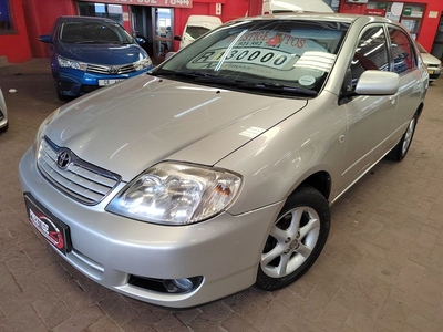 Silver Toyota Corolla 180i GSX AT with 112000km available now!