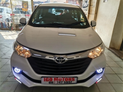 2018 Toyota Avanza 1.3SX Manual 75000km Mechanically perfect with Clothes Seat