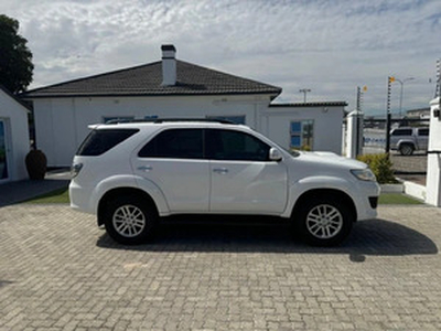 Toyota Fortuner 2012, Manual, 2.5 litres - Bloemfontein
