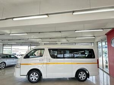 Toyota Hiace 2016, Manual, 2.5 litres - Cape Town