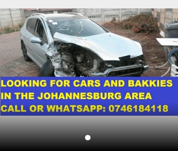 Used and damaged vehicles needed