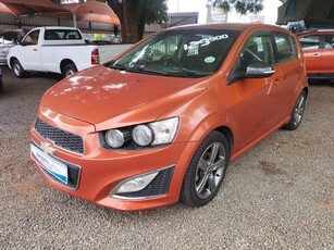 2015 Chevrolet sonic 1.4t rs 5dr