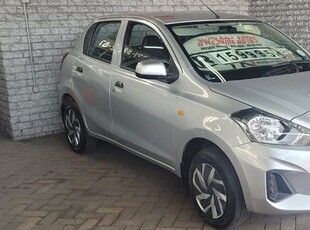 Datsun Go 1.2 Mid, Silver with 43820km, for sale! CALL PHILANI ON 0835359436
