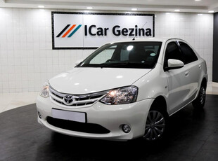 2014 Toyota Etios 1.5 Xs/sprint for sale