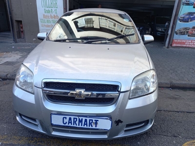 2014 Chevrolet Aveo 1.6 L 4-door, Silver with 125000km available now!