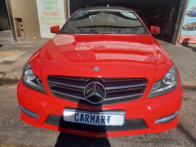 2015 Mercedes-Benz C 180 BE AMG, Red with 95000km available now!