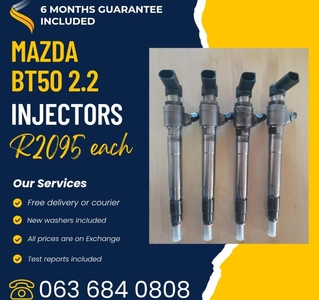 MAZDA BT50 2.2 INJECTORS FOR SALE WITH WARRANTY