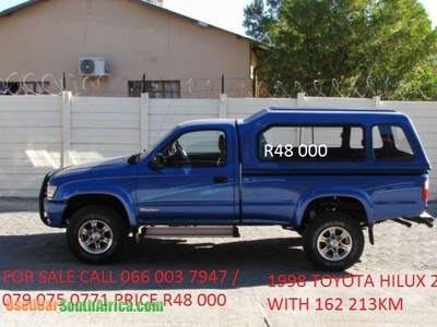 1998 Toyota Hilux 2.7L used car for sale in Amsterdam Mpumalanga South Africa - OnlyCars.co.za