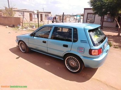 1998 Toyota Tazz 1600 lx used car for sale in Johannesburg South Gauteng South Africa - OnlyCars.co.za
