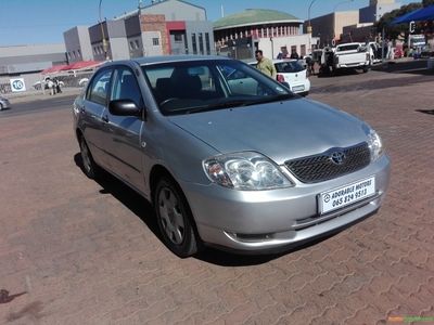 2004 Toyota Corolla 1.6 GLE used car for sale in Johannesburg City Gauteng South Africa - OnlyCars.co.za
