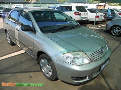 2005 Toyota Corolla Corolla 1.6 GLE R18999 LX used car for sale in Bronkhorstspruit Gauteng South Africa - OnlyCars.co.za