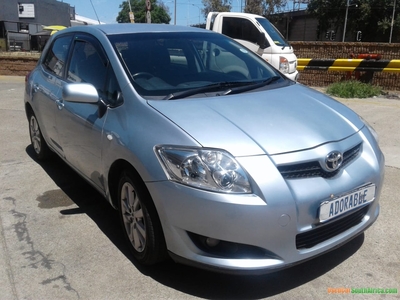 2009 Toyota Auris 1.8 RX used car for sale in Johannesburg City Gauteng South Africa - OnlyCars.co.za