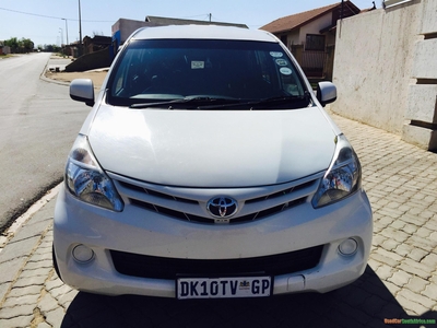 2012 Toyota Avanza RX used car for sale in Johannesburg City Gauteng South Africa - OnlyCars.co.za