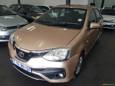 2016 Toyota Etios Sedan 1.5ltrs used car for sale in Johannesburg City Gauteng South Africa - OnlyCars.co.za