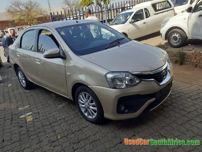 2019 Toyota Etios Etios 1.5 Sport LT R19000LX used car for sale in Krugersdorp Gauteng South Africa - OnlyCars.co.za