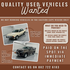 QUALITY USED VEHICLES WANTED!