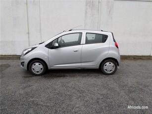 Silver Chevrolet Spark 1. 2 L Silver