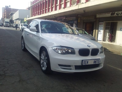 2011 BMW 120d Coupe Exclusive, White with 92000km available now!