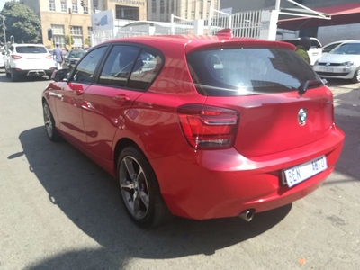 2016 BMW 118i 5-door M Sport, Red with 83000km available now!