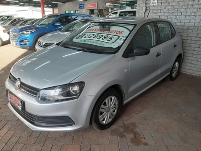 Silver Volkswagen Polo Vivo Hatch 1.4 Trendline with 48257km available now!