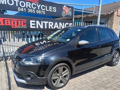 2014 Volkswagen Crosspolo 1.6 TDI, Black with 106500km available now!