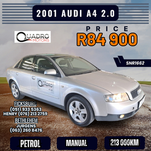 2001 Audi A4 2.0