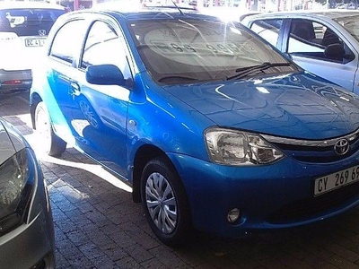 2012 Toyota Etios 1. 5 xs 5dr Blue