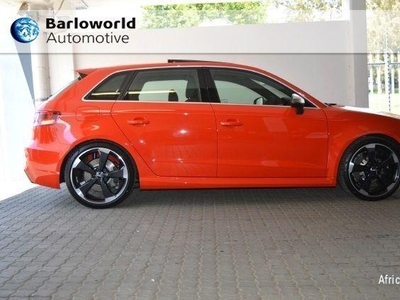 2016 AUDI RS3 SPORTBACK STRONIC RED