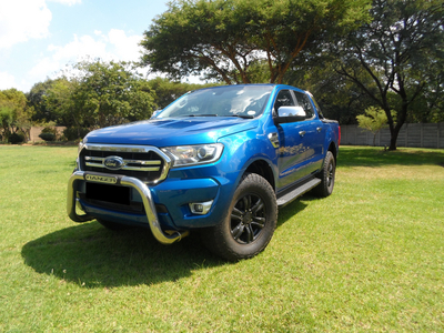 FORD RANGER 3.2 TDCI XLT DOUBLE CAB, 2019, MINT, FULL FORD SERVICE HIST,NEW LICENSE, FINANCE AVAIL.
