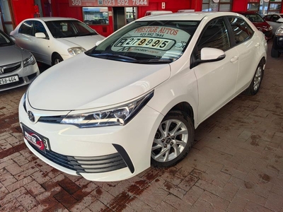 White Toyota Corolla Quest MY20.1 1.8 Prestige CVT with 55000km available now!
