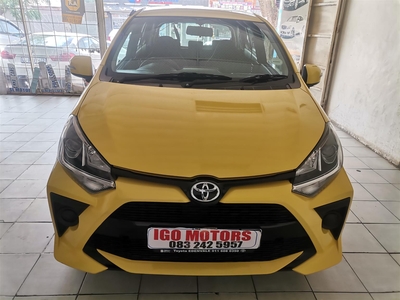 2022 TOYOTA AGYA 1.0 AUTO KEYLESS 9000KM Mechanically perfect with Clothes Seat