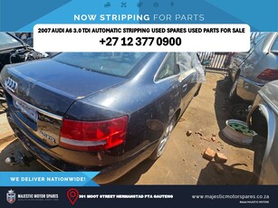 2007 Audi A6 3.0 TDI stripping used spares used parts for sale