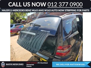 Mercedes Benz ML63 AMG W164 2007 stripping for parts