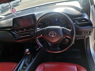 toyota CHR automatic with red seats