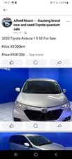 Toyota Avanza 2019, Manual, 1.5 litres - Adelaide