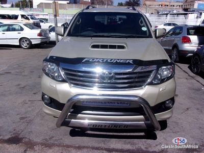 Toyota Fortuner 3.0 Manual 2012