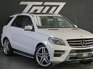 2013 Mercedes-Benz ML 350 BlueTec 4Matic 7G-Tronic, White with 95150km available now!